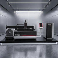 Machine de découpe laser à fibre CNC pour tôles et tubes, avec commande Cypcut, pour la fabrication de métaux (acier inoxydable, acier au carbone, aluminium)