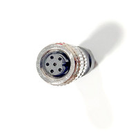 Connecteur circulaire femelle M8 Assemblage de câble filaire de terrain à 6 broches pour une utilisation automobile pour les utilisateurs masculins Application actuelle