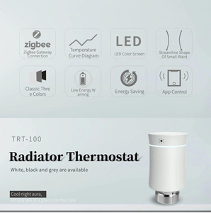 BRT-100 di Beca attuatore termostatico ad alta efficienza energetica Smart Life Room valvole <span class=keywords><strong>per</strong></span> radiatori WiFi/Zigbee programmabili hotel appartamenti - Product Image 3
