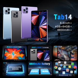 Gidentec 2025 P14 Tablette Android 10 Tablet Pc 4Gb Ram 64Gb Rom 5 + 8 Mp doppia fotocamera 8 pollici Ips Tablet per studenti lezione Online - Product Image 4