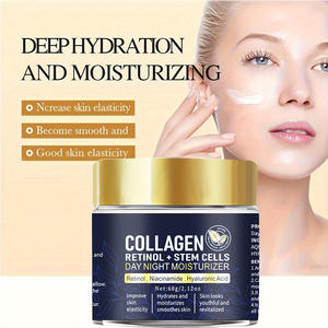 Crème hydratante de jour au collagène, au rétinol, à la nicotinamide et à l'acide hyaluronique pour un teint éclatant et une peau douce - Product Image 4