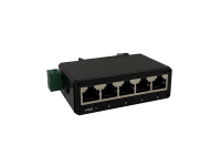 Commutateur réseau industriel sur rail DIN ANPA AP-5205, 5 ports 10/100 Mbps, 1,6 Gbps Full-Duplex/Half-Duplex, pour caméra IP