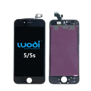 טלפון נייד שחור צבע מציג Lcd החלפה מקורית עבור אפל עבור Iphone 5 5S 6 6s 7 מגע Lcd מסך