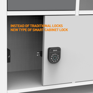 Combinaison de sécurité Serrures de tiroir de fichiers électroniques Contrôleur Zigbee Gym Rfid Bluetooths Serrure d'armoire Rfid cachée intelligente à empreintes digitales - Product Image 6