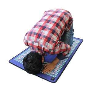 Simple Design Home Use Electric Heating Square Woven Crystal Super Soft <b>Prayer</b> <b>Mat</b> Customized Modern Religious Muslim Islamic - Product Image 6