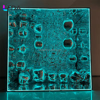 LEDA 2025 Miroir Photo LED Personnalisé avec Cadre Métallique, Taille et Couleur Personnalisables pour Mariage, Fête, Décoration d'Événements