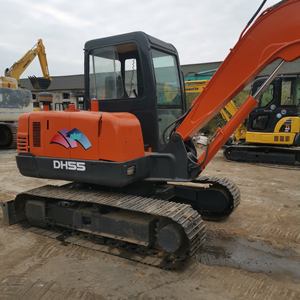 Prix pas cher bonne qualité Doosan dh 55 pelle d'occasion mini pelle 5 tonnes doosan dh55 - Product Image 3