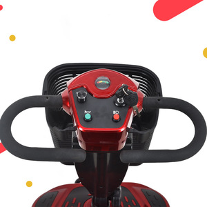 Scooter Eléctrico de Cuatro Ruedas, 15 mph, Plegable, de Aleación de Aluminio, para Uso en Exteriores, Cuidado en el Hogar y Hospitales - Product Image 3