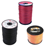 Fil de coupe en nylon pour tondeuse à gazon, ligne de remplacement pour débroussailleuse avec flexibilité et résistance élevée à l'abrasion