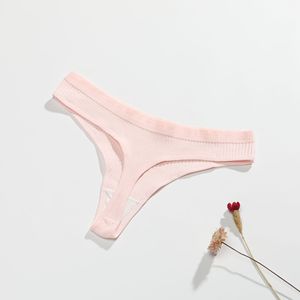 قطن مريح سادة للسيدات تي ظهر نسائي مثير جي سترينغ بيع بالجملة ملابس داخلية ثونغ رخيصة - Product Image 6