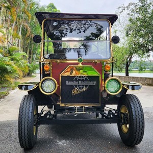 Nuevo Vehículo Turístico Eléctrico de 8 Plazas Estilo Vintage — Vehículo para Recorridos en Parques de Atracciones - Product Image 2