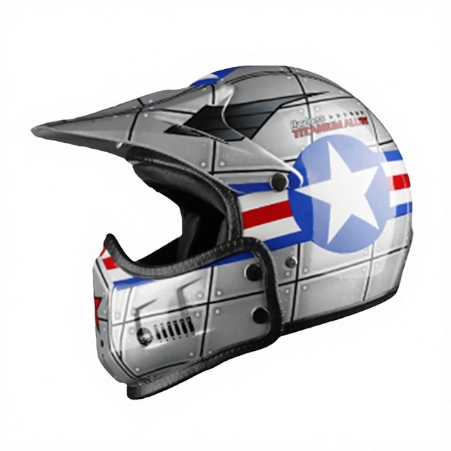 Motorcycle Helmet Cross-Border Exclusive Modular Half-Helmet for ABS Shell DOT CE