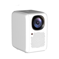 Mini projecteur MECOOL KP2 600 lumens avec mise au point automatique, projecteurs vidéo LED intelligents 1080P, home cinéma, système d'exploitation Android 11
