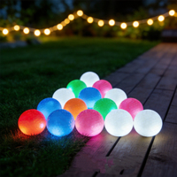 Светодиодный светящийся мяч для гольфа с 3-слойной LED-подсветкой, напрямую от производителя, для ночных гольф-полей и тренировочных площадок, подарок для любителей гольфа