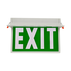 Signalisation d'évacuation de sécurité, éclairage d'urgence LED, panneau d'indication LED en plastique pour sorties de secours - Product Image 4