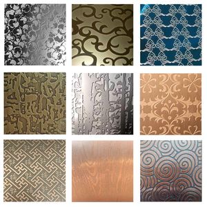 Foshan fabrika teslimat ücreti sadece 304 altın saç çizgisi paslanmaz çelik levha altın rengi fırçalanmış paslanmaz çelik plaka - Product Image 6