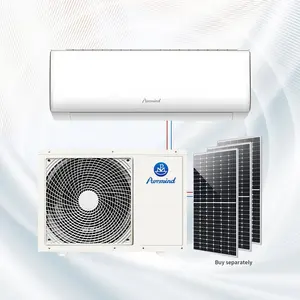 48V DC Solar Air Conditioner 24000btu CE Certified Room Split Wall Mounted Type Cooling Heating Aire Acondicionado Split Solaire