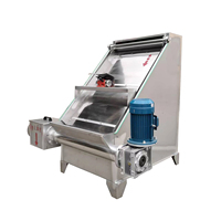 Séparateur Solide-Liquide en Acier Inoxydable à Bas Prix, Machine de Déshydratation à Moteur Haute Efficacité, Garantie 1 An, Vis à Tamis Incliné