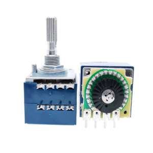 โพเทนชิโอมิเตอร์แบบหมุนคู่ RH2702 ความต้านทานแบบสเต็ป 50K 100K 50KA 100KA  DIP8 ALPS <span class=keywords><strong>RK27</strong></span> จำนวน 1 ชิ้น - Product Image 2
