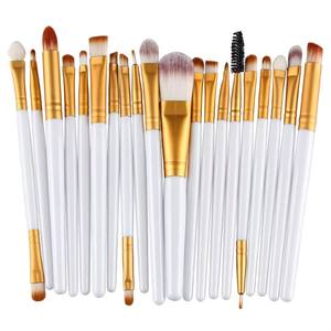 Kit de Brochas de Maquillaje Profesional de 20 Piezas, Brochas para Mejillas y Labios para Uso Profesional - Product Image 6