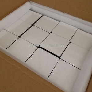 Posavasos de madera MDF, impresión personalizada con respaldo de corcho de 4mm de espesor, sublimación en blanco - Product Image 5