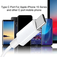 Écouteurs filaires USB-C originaux en gros pour iPhone 15 Pro Max avec micro et commande mains libres, écouteurs intra-auriculaires pour Apple 15