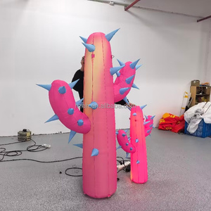 Modelo de Cactus Inflable Gigante Realista, Decoración Inflable de Ficus Barbaria Atractiva para Eventos - Product Image 4