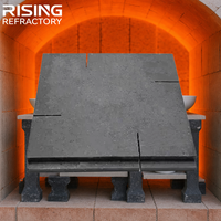 Plaques réfractaires en carbure de silicium résistantes aux hautes températures pour fours et fours de cuisson – Plaques SiC de haute qualité pour meubles de four