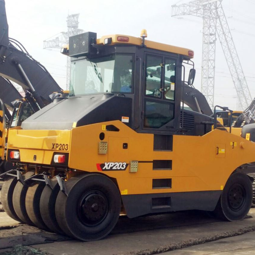 Официальный XP203 20 тонн пневматическая шина дорожный каток-натриевый вкладыш GCL