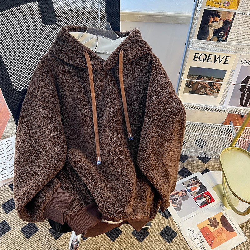 สีน้ำตาลกาแฟ[บุผ้าฟลีซและหนาขึ้น]คุณภาพสูง