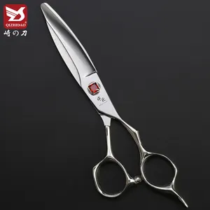CNC 6.0 inch Japanese Cobalt VG10 Steel Sliding Barber Shears Slice Hair Cutting Scissors Hairdressing Scissors