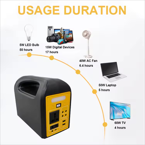 Batería de Litio Lifepo4 para Acampar al Aire Libre, 300W 600W 1500W, Bancos de Energía Solares Inalámbricos, Estaciones Generadoras de Energía Portátiles - Product Image 2