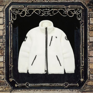 Chaqueta de Invierno Unisex de Forro Polar Sherpa Berber, Reversible, de Alta Calidad, Ecológica, Bordada, Estilo Hip Hop - Product Image 3