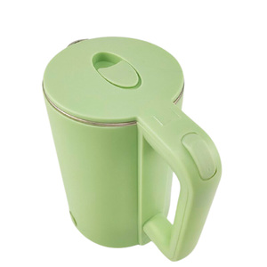 <span class=keywords><strong>Bouilloire</strong></span> à double paroi verte de 2,0 L, intérieur en acier inoxydable, indicateur LED, arrêt automatique et protection contre l'ébullition à sec, 360° °   Base, usine OEM - Product Image 5