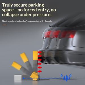 Bloqueador de Estacionamiento de Acero Inoxidable con Bloqueo Automático por Inducción, Control Remoto Inteligente y Anti-Ocupación - Product Image 5