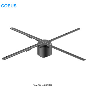 Coeus 896led 80cm không thấm nước 3D Holographic Máy quảng cáo giảm giá tốt nhất 3D Hologram <span class=keywords><strong>Fan</strong></span> nhà máy bán bán buôn bán lẻ - Product Image 1