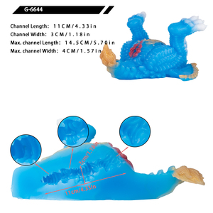 Masturbador realista GEEBA con forma de monstruo, bestia, dragón alienígena, vagina texturizada de silicona suave, juguete sexual para hombres, dropshipping. - Product Image 3