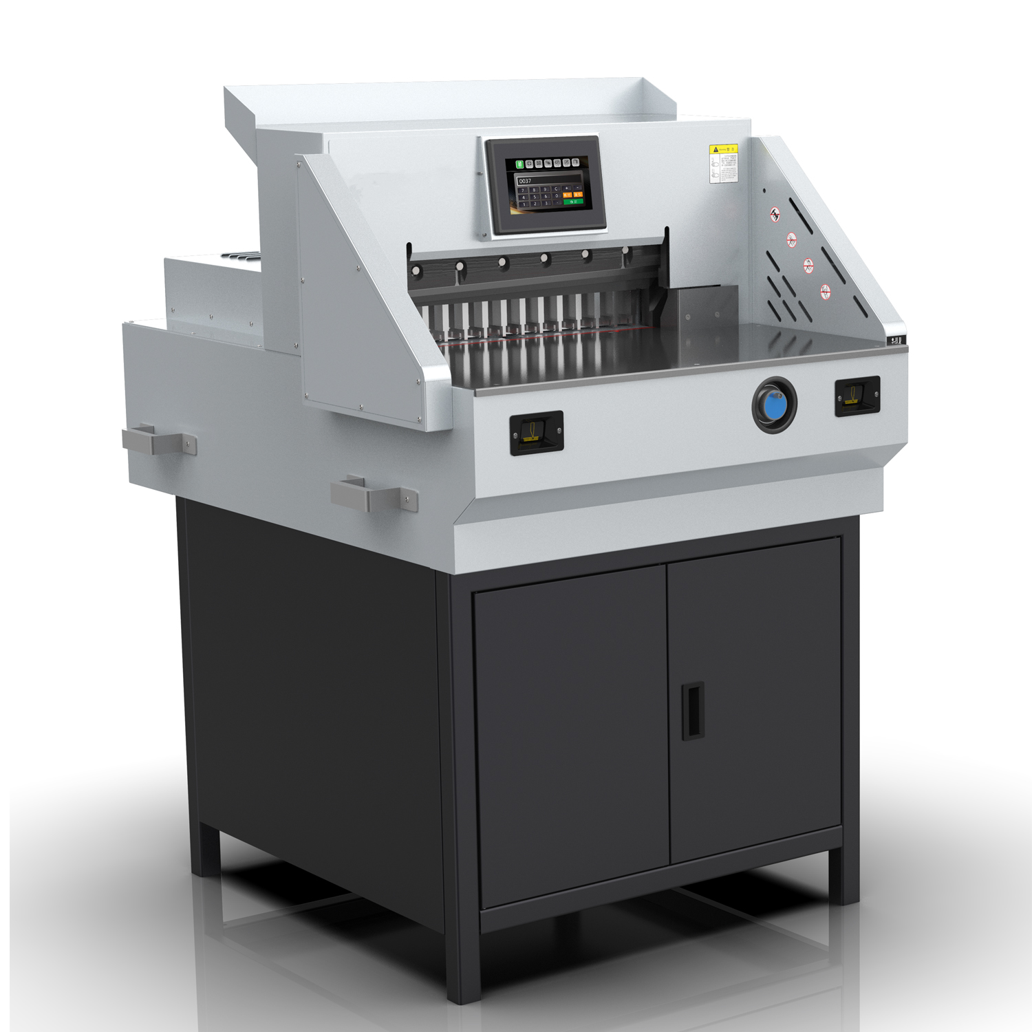 650 г., гильотинная Полуавтоматическая электрическая машина для резки бумаги с сенсорным управлением sgreen и PLC