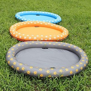 Nhà Máy Bán Hàng Trực Tiếp Xách Tay PVC Pet Hồ Bơi Đổi Mới Hình Bầu Dục Hồ Bơi Cho Vật Nuôi - Product Image 6