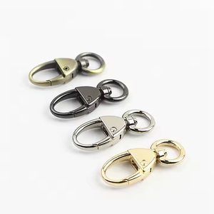 Werks großhandel 12mm Dreh haken Gepäck Hardware Gürtels chn allen für Handtaschen und Schulter gurte Schlüssel bund Zubehör - Product Image 1
