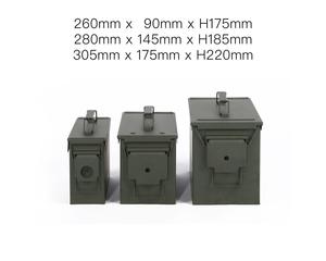 Заводская Металлическая стальная пулевая коробка Боевая безопасность, банки для боеприпасов, водонепроницаемые коробки для патронов на заказ - Product Image 6