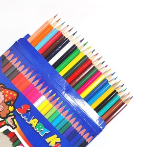 ราคาโรงงาน ดินสอสีไม้เนื้อนุ่ม 7 นิ้ว 24 สี ปลายแหลมเรียบร้อยแล้ว เป็นมิตรกับสิ่งแวดล้อม ชุดดินสอสีสำหรับสำนักงานและโรงเรียน - Product Image 2