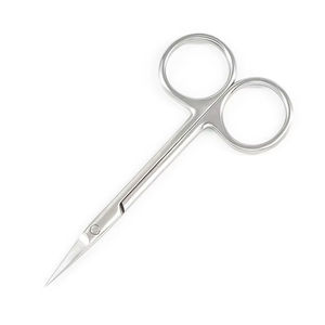 Tesoura de Aço Inoxidável de 9,5cm, Ponta Reta e Ponta Curva, Tesoura Reutilizável, Tesoura para Gaze, Dispositivo Médico, Tesoura para Cutículas - Product Image 2