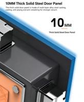 Coffre-fort de grande capacité de 70 cm, livraison directe d'usine, déverrouillage par empreinte digitale, mot de passe, clé, antivol, coffre-fort de sécurité pour la maison et les entreprises