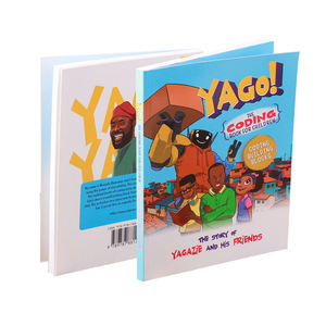 Servicio de Impresión de Libros Infantiles Personalizados, Encuadernación Perfecta, Impresión de Libros de Cuentos para Niños con Tapa Blanda, Libros Educativos Ilustrados a Color - Product Image 1
