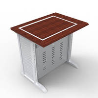 Écran tactile LCD de bureau électrique capacitif étanche HUILAN 17,3 pouces HD 1920x1080, affichage sans papier pour bureau, écran rotatif