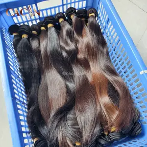 Rambut Peruvian 14A Bundel Jalinan Rambut Basah dan Bergelombang Mongolia Virgin, Rambut Manusia Kepang Crochet Basah dan Bergelombang