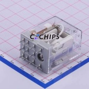HF18FF/024-3Z2 Power Relay Through hole,21.5x28mm Relay 24V 3 Changeover: 3C (3PDT-Changeover)::: 11 7A-30VDC/7A-250VAC - Product Image 2