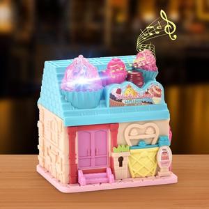 Casa de Muñecas de Juguete para Niñas, Modelo de Castillo de Princesa, Villa, Casa de Juegos, Juego de Mini Juguetes Sorpresa - Product Image 6