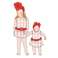 Ensemble de haute qualité pour bébé fille, nouveau, haut sans manches et short, ensemble deux pièces d'été